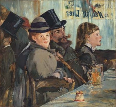 Edouard Manet (1832–1883), Au Café, 1878, Öl auf Leinwand, 78 x 84 cm, Sammlung Oskar Reinhart «Am Römerholz», Winterthur