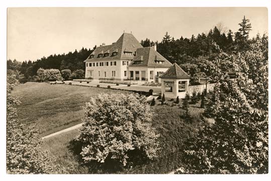 Bild zum Neubau der Villa Am Römerholz, 1913–16 gebaut nach den Plänen von Maurice Turrettini, unbekannter Photograph, Studienbibliothek Winterthur.
