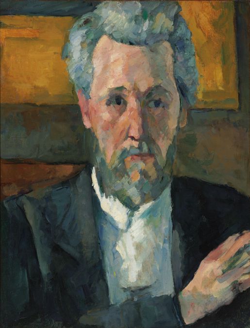 Paul Cézanne, Portrait de Victor Chocquet (buste), um 1877, Öl auf Leinwand, 35,2 × 27,3 cm, Virginia Museum of Fine Arts, Richmond, VA, Collection of Mr. and Mrs. Paul Mellon