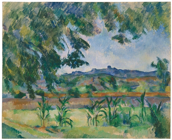 Paul Cézanne <br /> The Pilon du Roi 1887–88<br /> Oil on canvas, 82,3 x 101 cm
