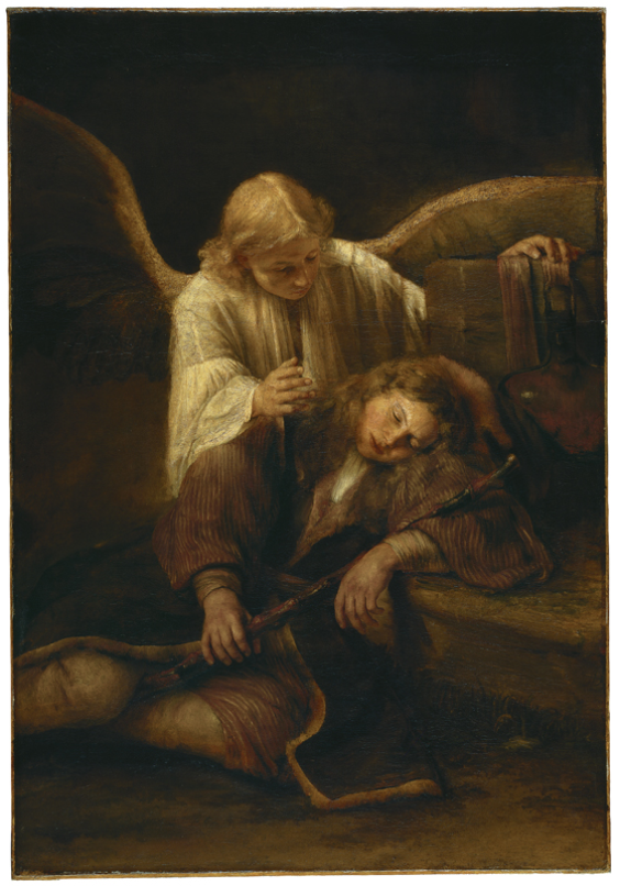 Arent de Gelder, Der Traum Jakobs, um 1700, Öl auf Leinwand, 172 x 118 cm
