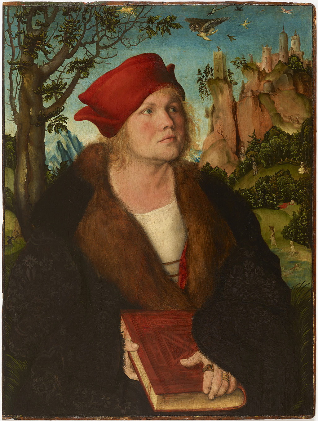 Lucas Cranach il Vecchio, Ritratto del Dr. Johannes Cuspinian, 1502/1503