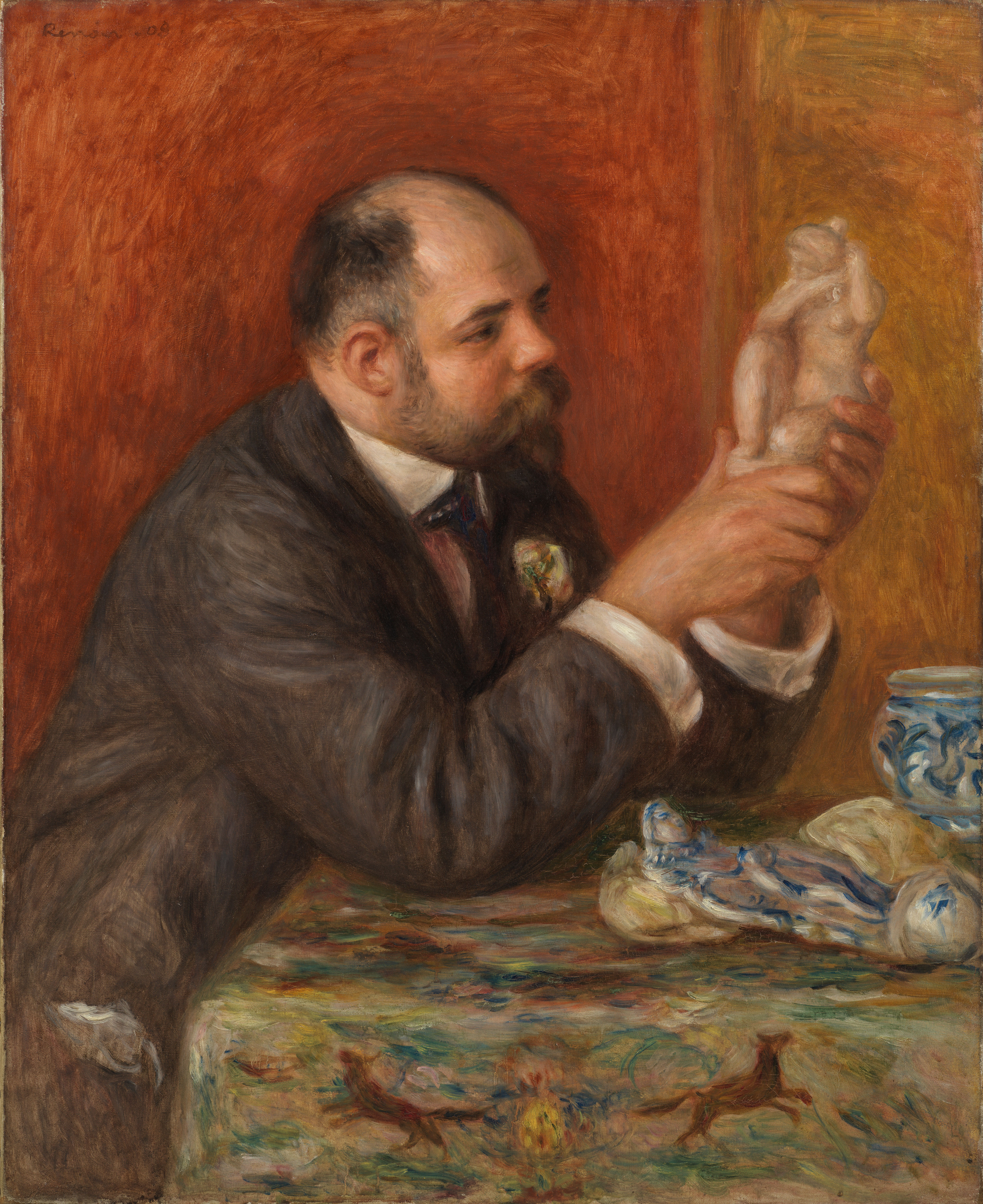 Pierre-Auguste Renoir, Portrait d’ Ambroise Vollard, 1908